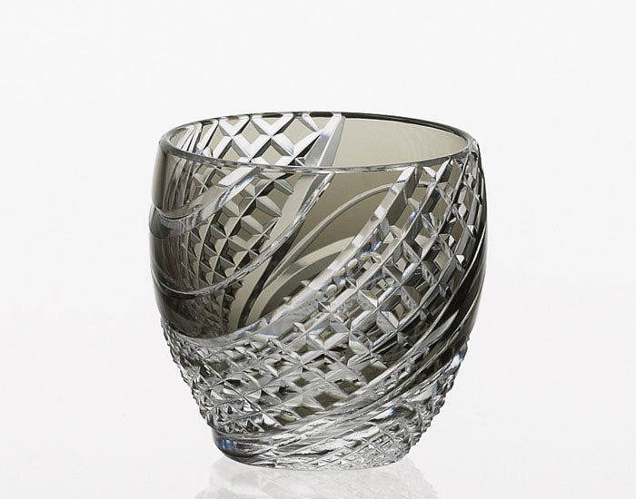 Sakeglas, Edo Kiriko „Fischschuppenstreifen“