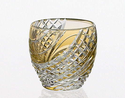 Sakeglas, Edo Kiriko „Fischschuppenstreifen“